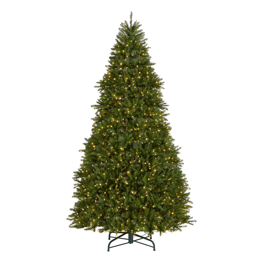 10 ft. Pre-Lit Dunhill Fir Tree with Dual Color LED Lights