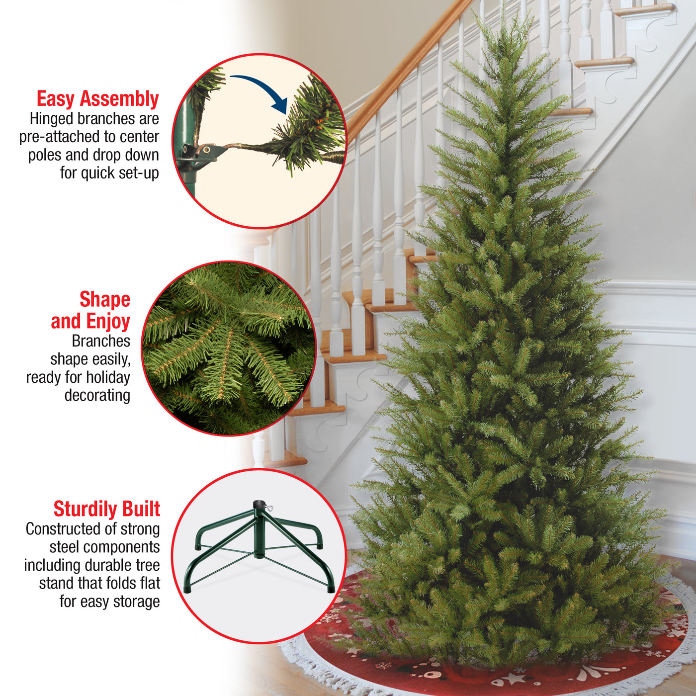 6.5 ft. Dunhill Fir Slim Tree