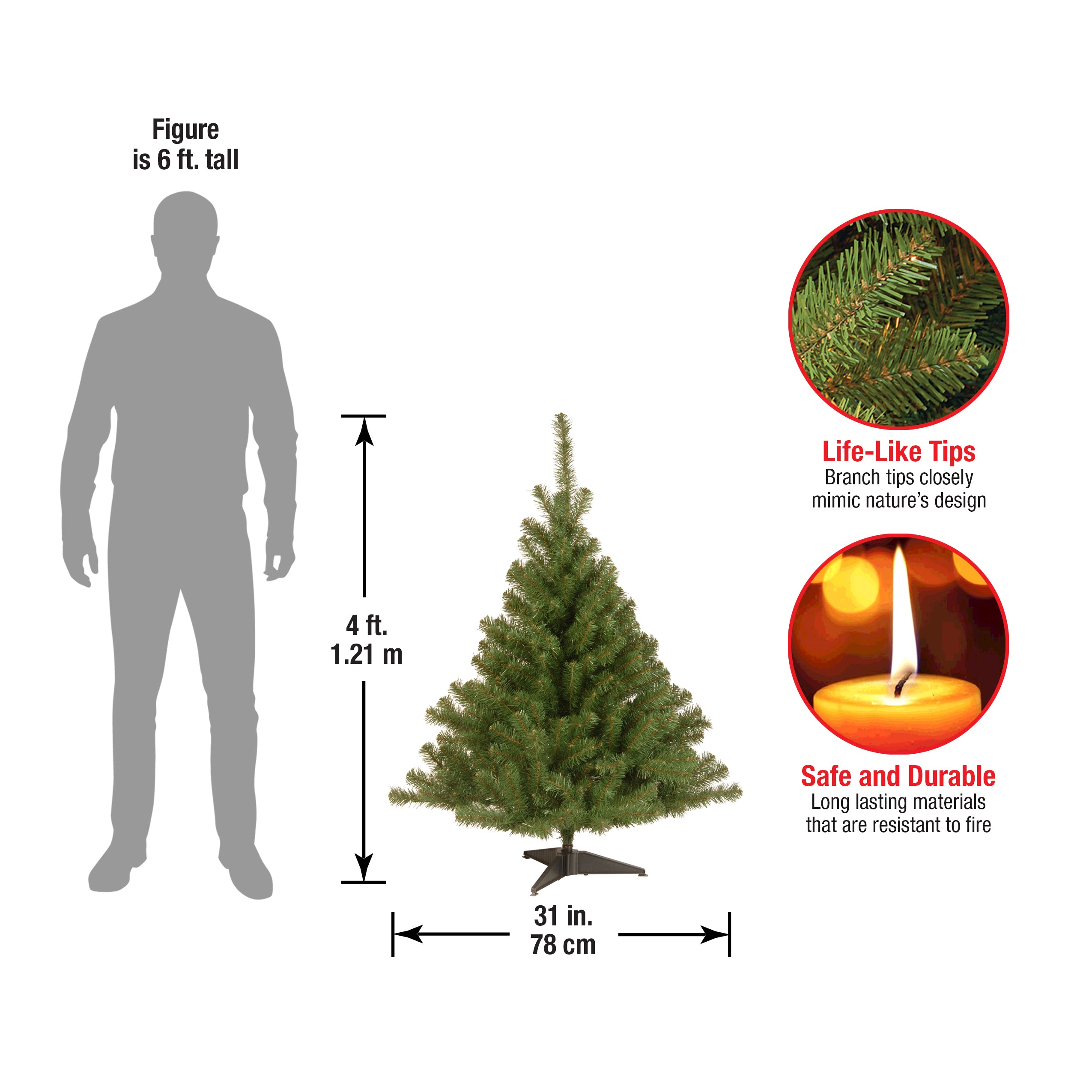 4 ft. Kincaid Spruce Tree