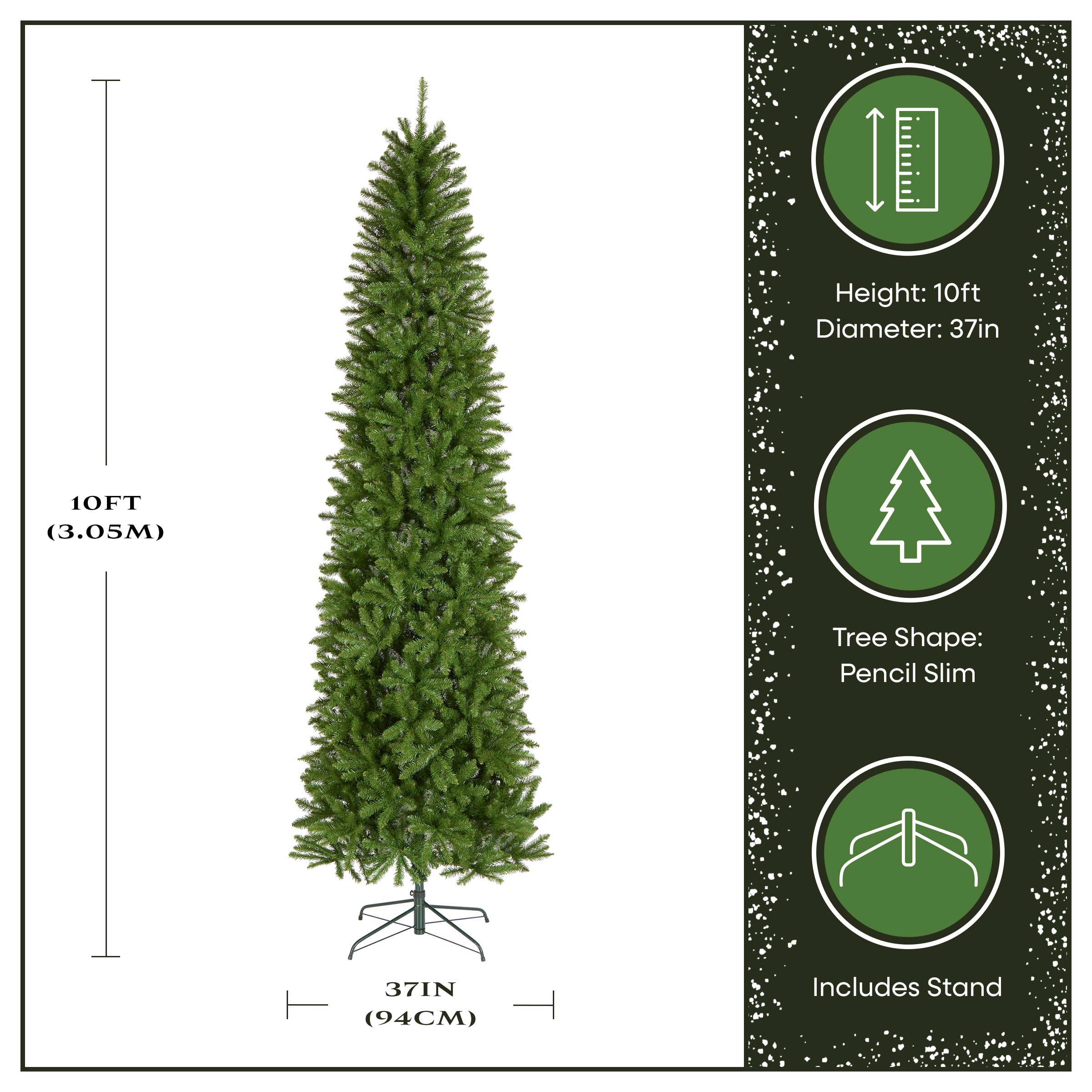 10 ft. Kingswood Fir Pencil Slim Tree