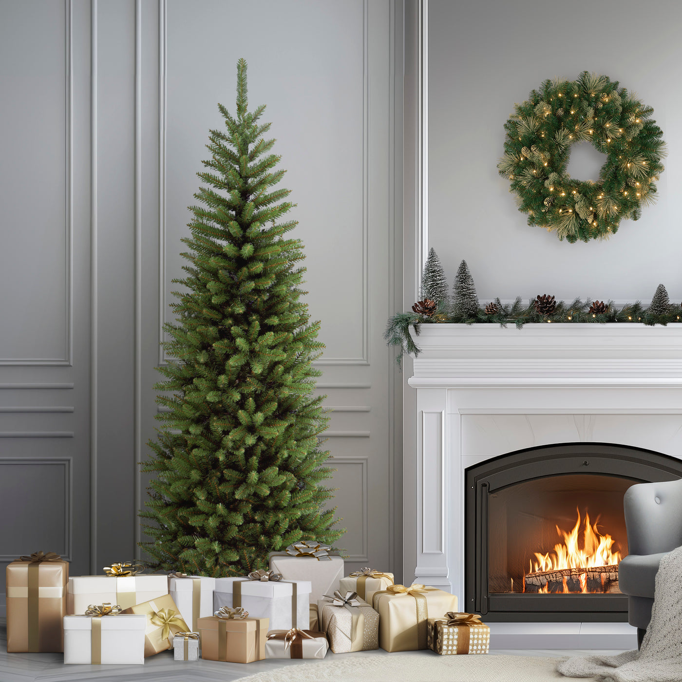 6.5 ft. Kingswood Fir Slim Tree