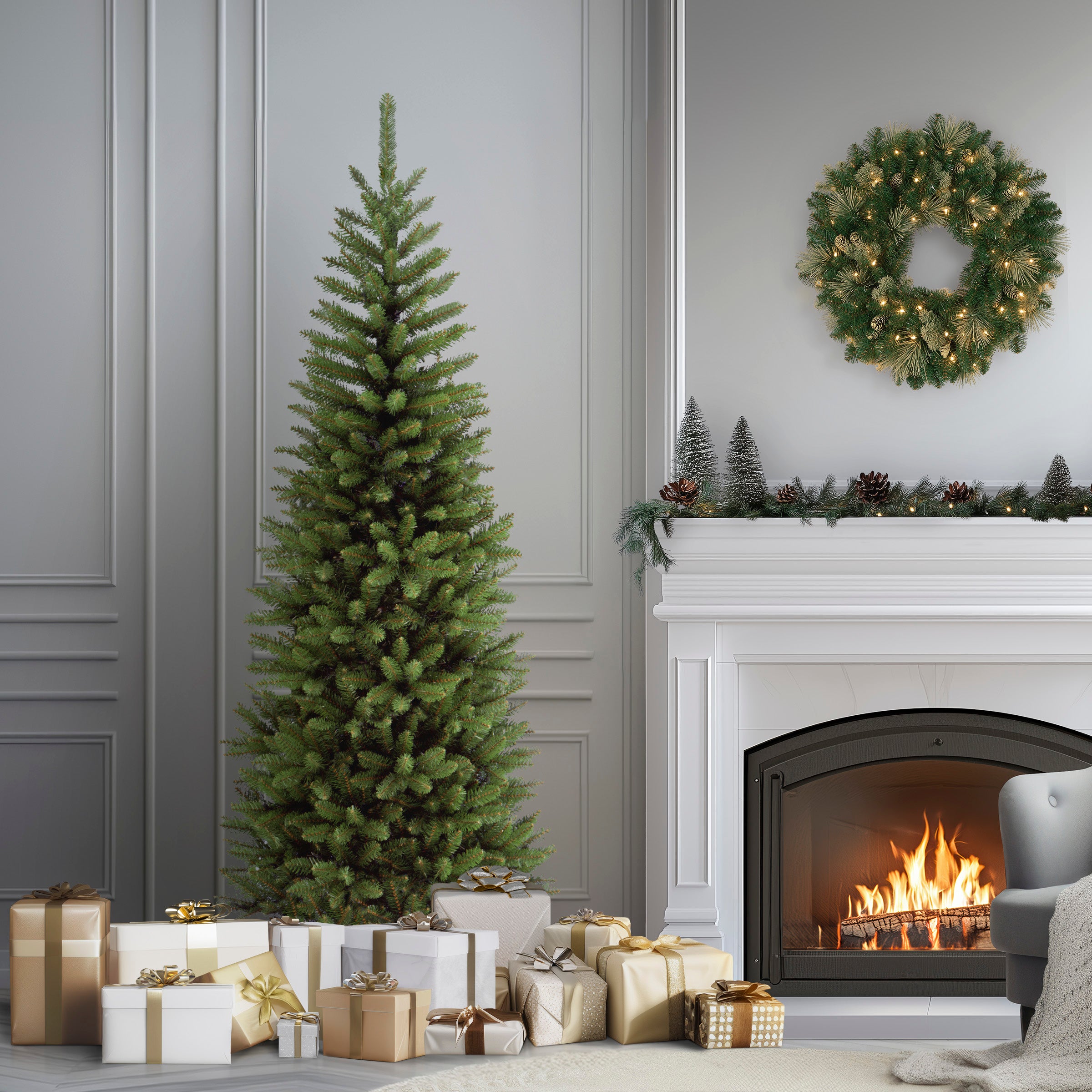 6.5 ft. Kingswood Fir Slim Tree