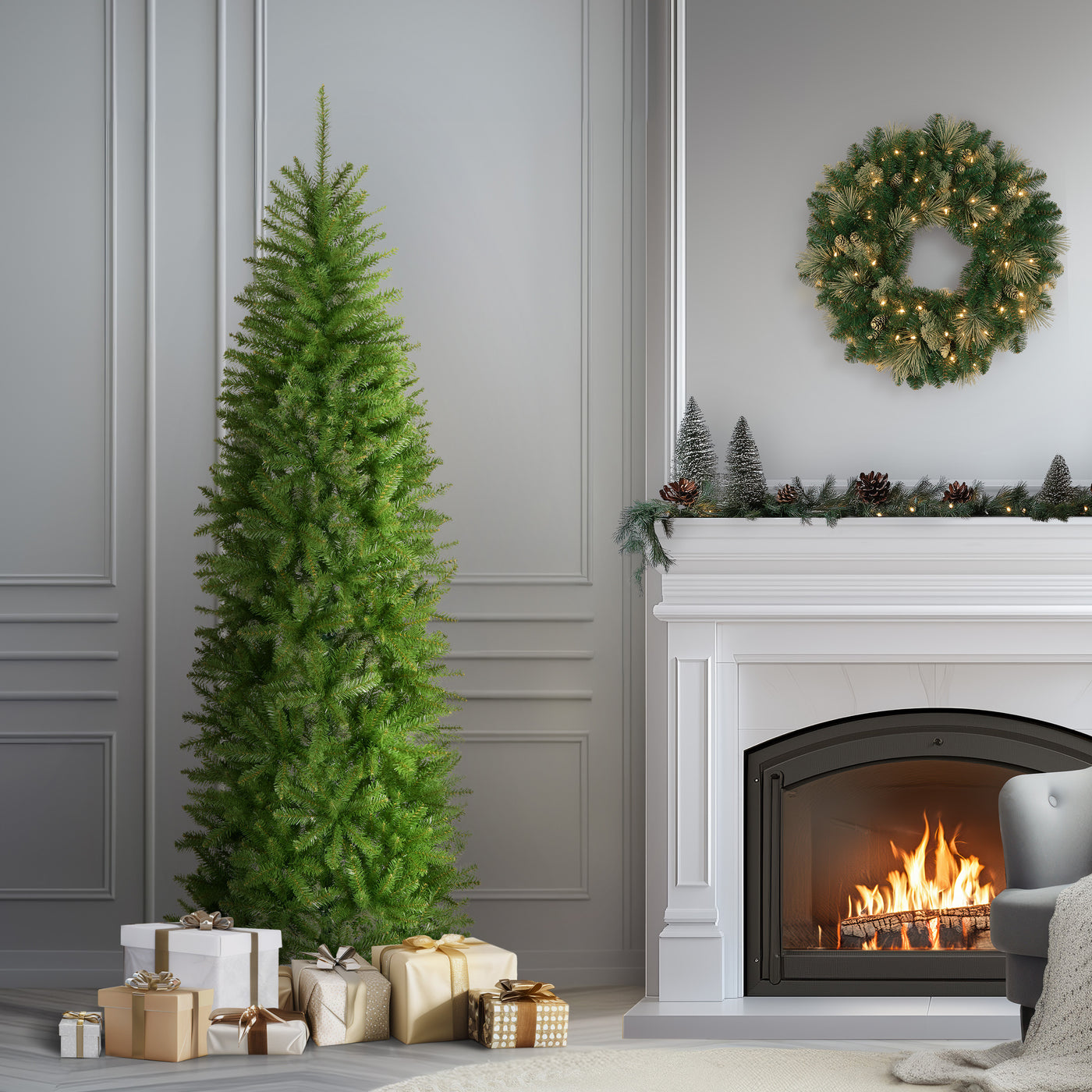 7 ft. Kingswood Fir Pencil Tree