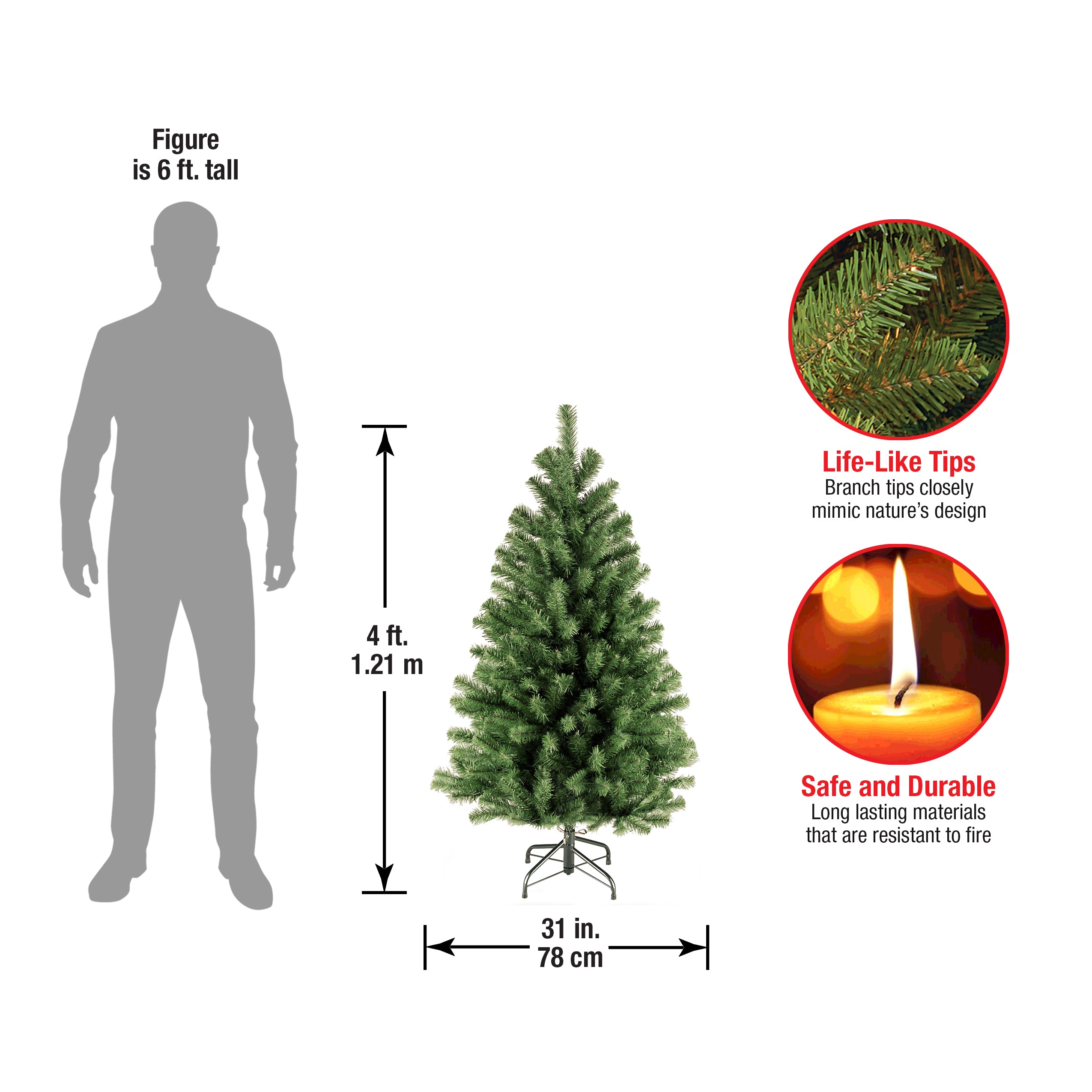 4 ft. North Valley Spruce Tree