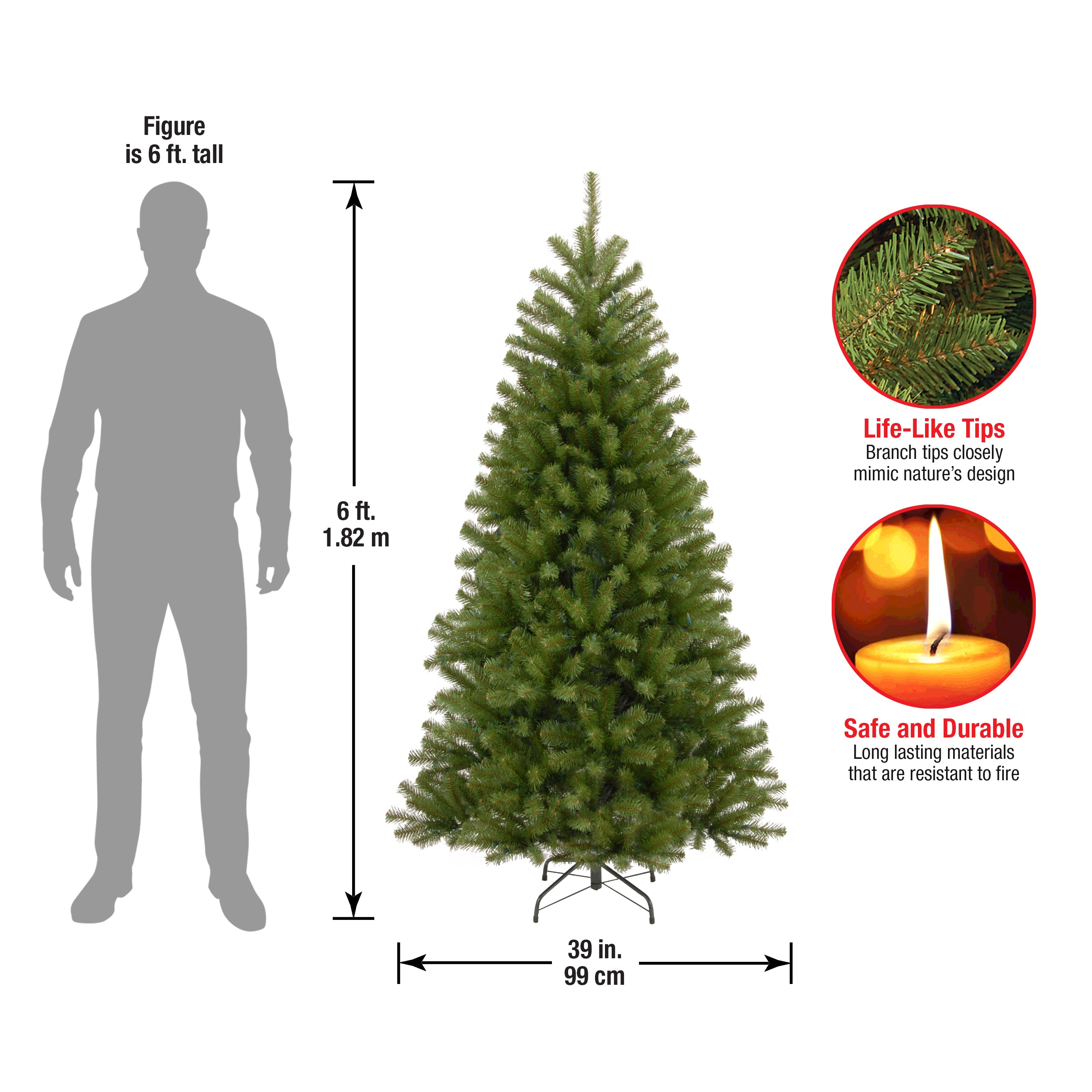 6 ft. North Valley Spruce Tree