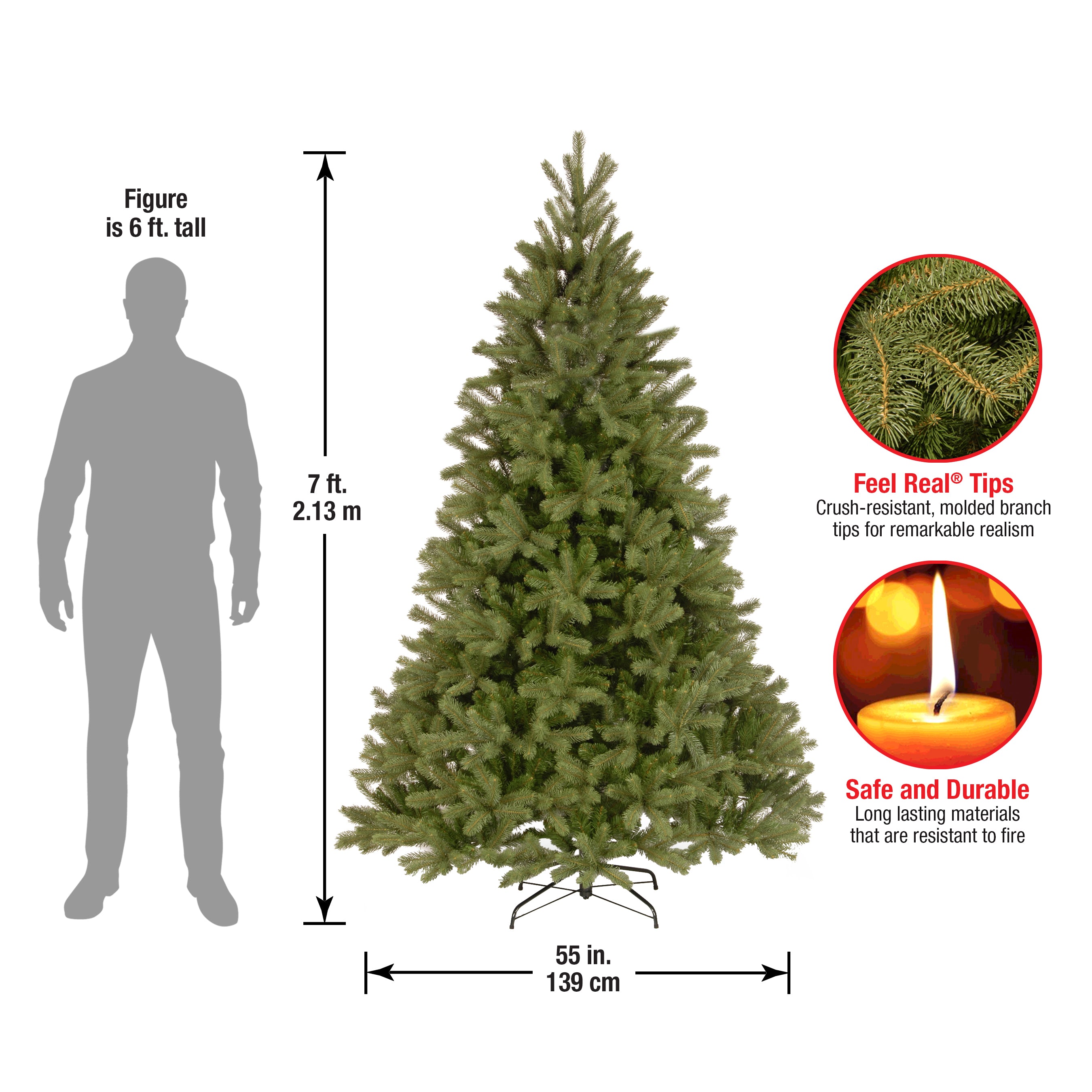 7 ft. Downswept Douglas Fir Tree
