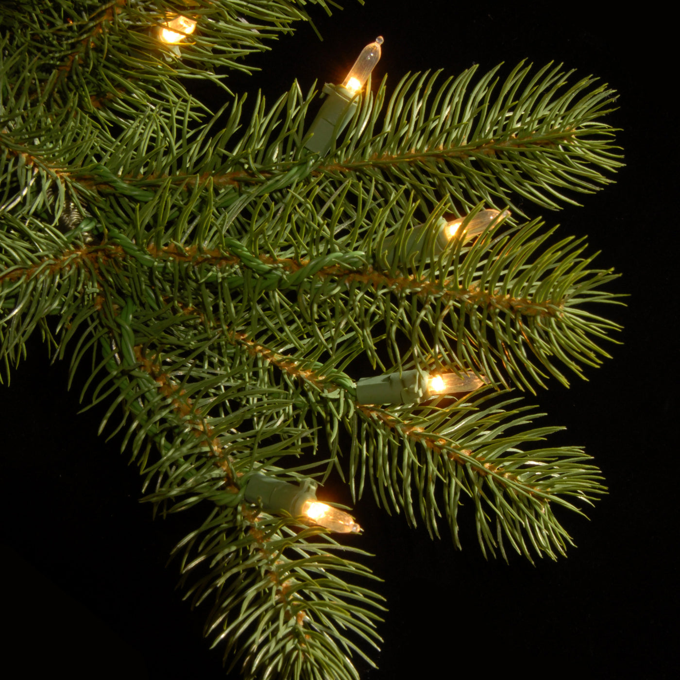 12 ft. Pre-Lit Downswept Douglas Fir Pencil Slim Tree with Dual Color LED Lights