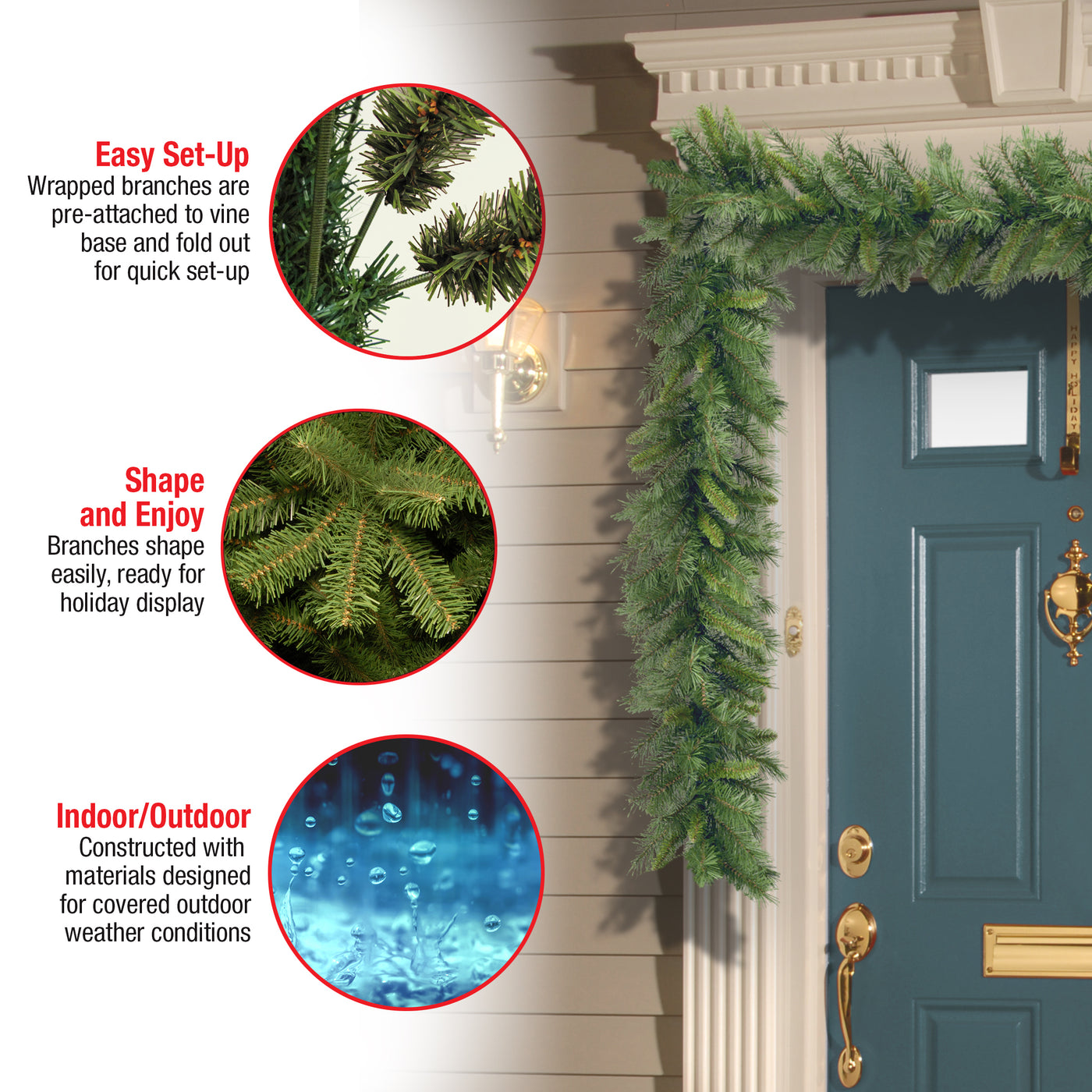 9 ft. Winchester Pine Garland